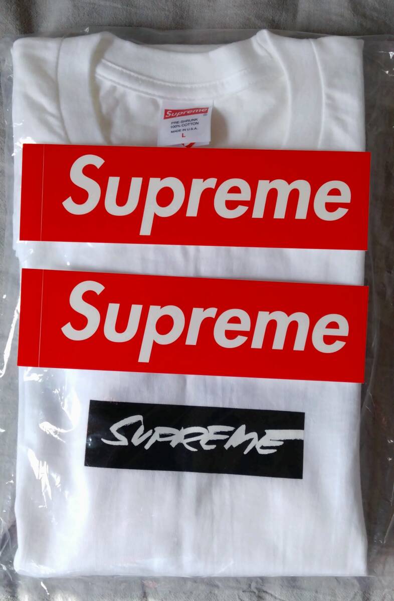 おまけ付 Lサイズ Supreme Futura Box Logo Tee White シュプリーム フューチュラ ボックス ロゴ ホワイト_画像7