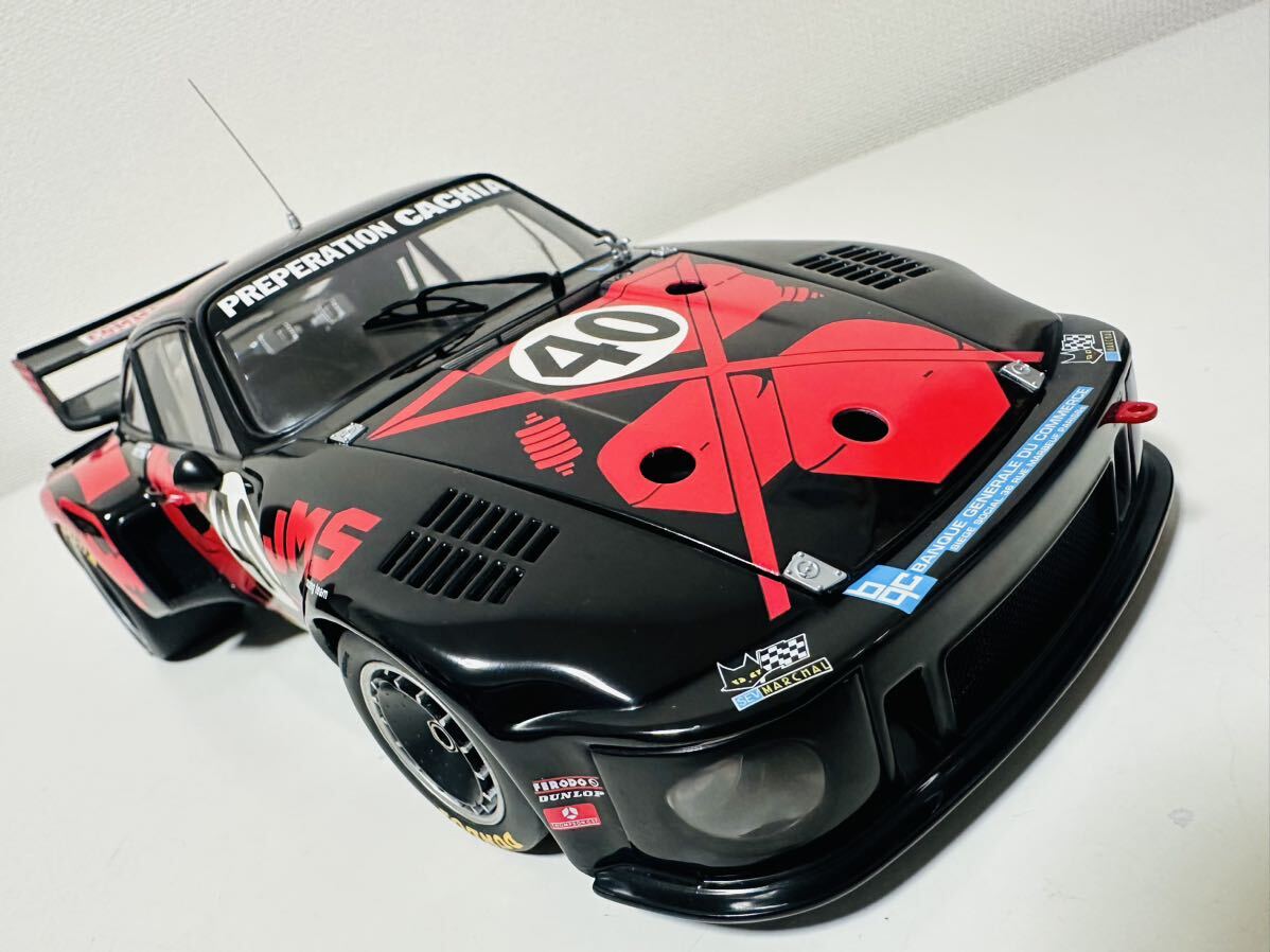 EXOTOエグゾト/'77 Porscheポルシェ 935 ルマン #40 JMS X-RAY 1/18 絶版_画像7