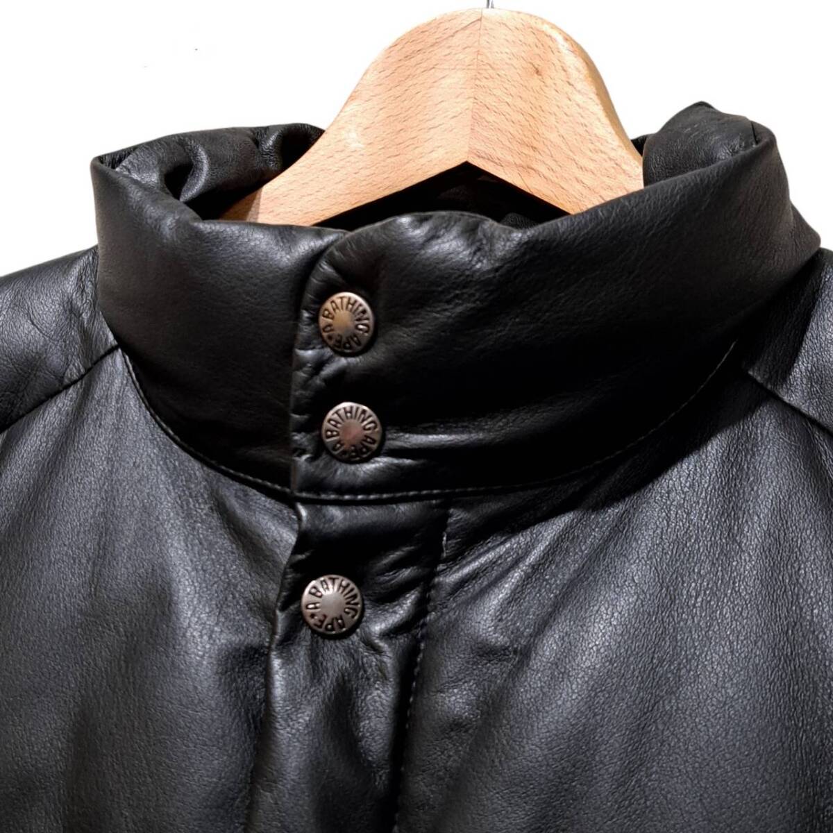 美品 初期 A BATHING APE peel slowly and see COWHIDE エイプ 美品 初期 A BATHING APE peel slowly and see COWHIDE エイプ