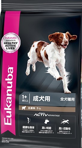 即決☆正規品ユーカヌバアダルトラム&ライス全犬種用15ｋの画像1