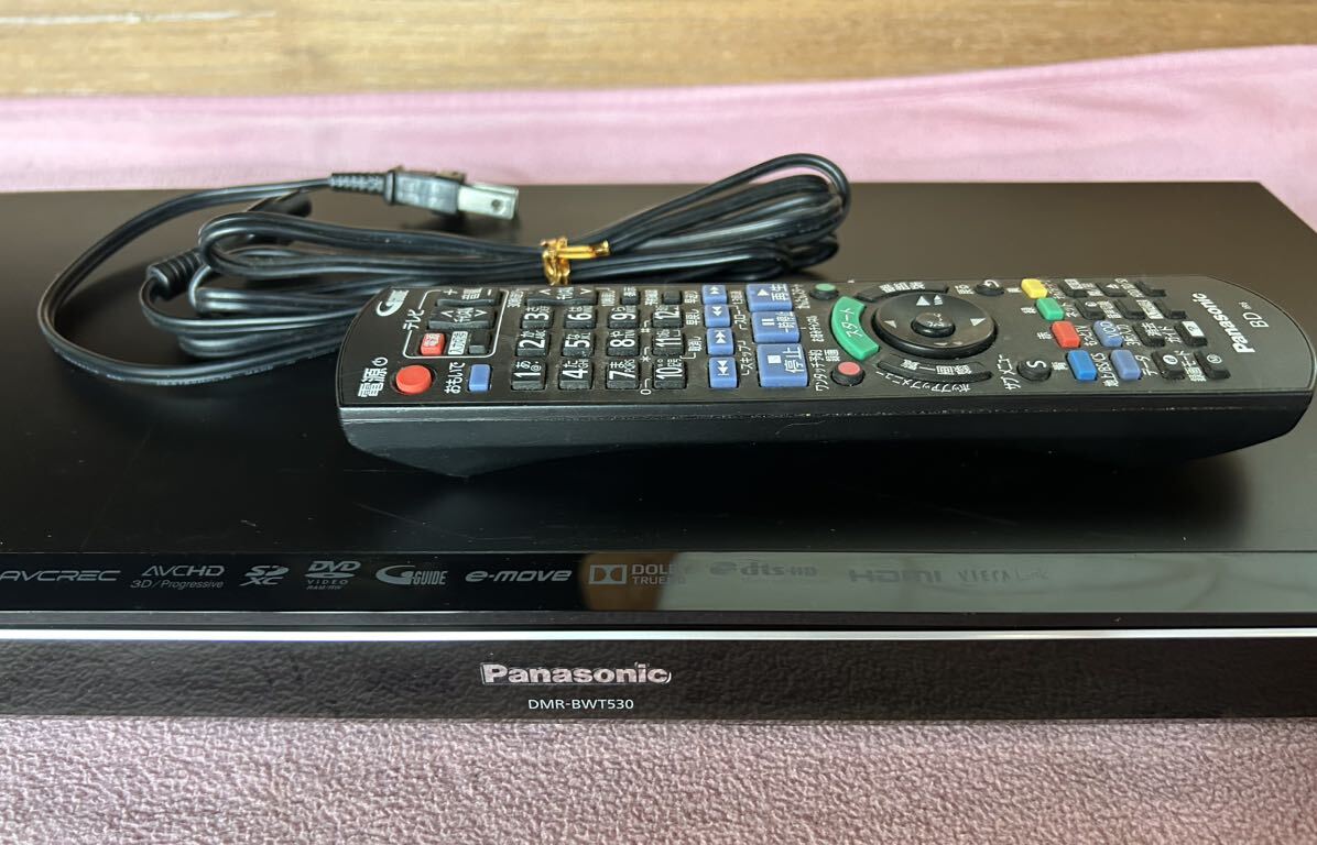 Panasonic DMR-BWT530ブルーレイレコーダー☆中古動作品_画像2