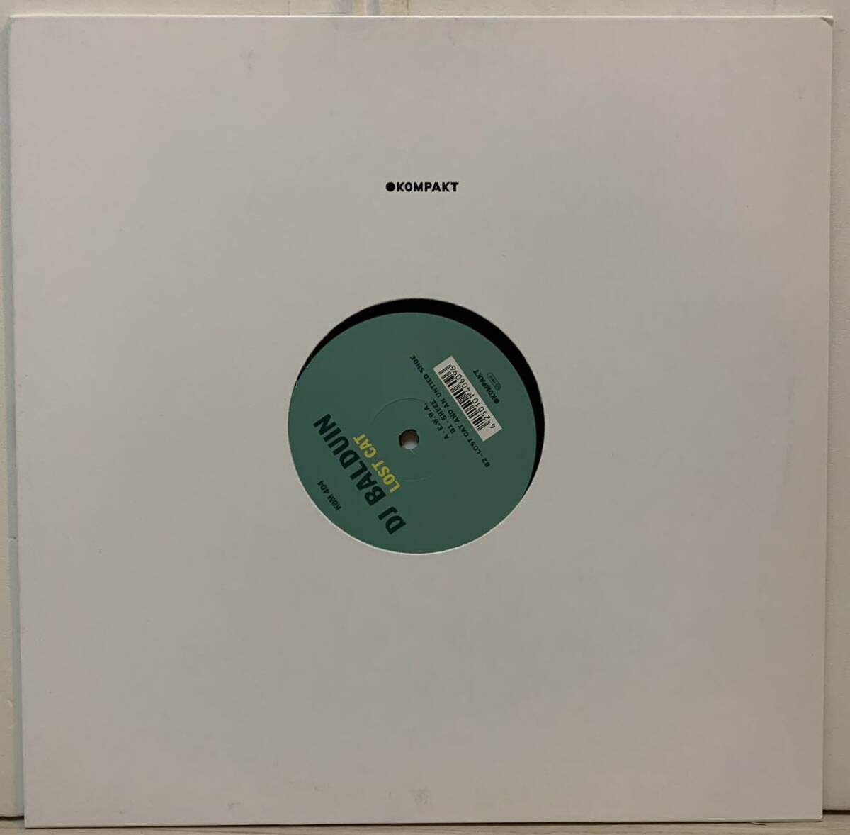 DJ Balduin - Lost Cat / Kompakt - KOM 404 /Michael Mayer / の画像2