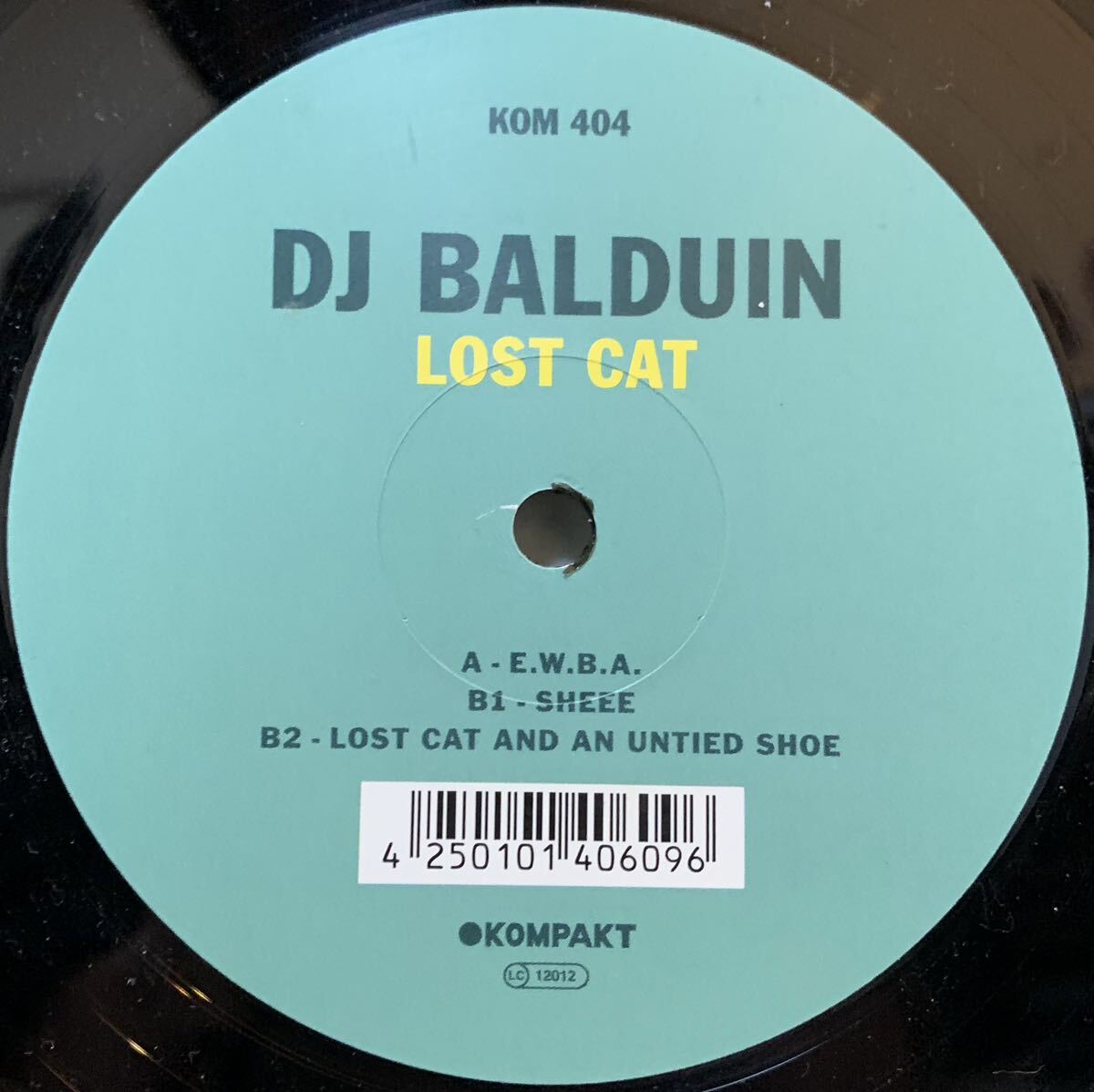 DJ Balduin - Lost Cat / Kompakt - KOM 404 /Michael Mayer / の画像1