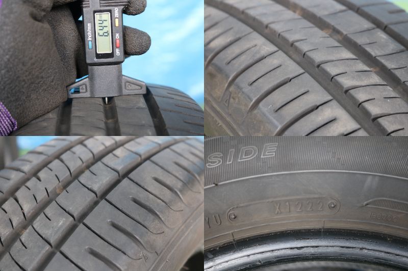 【管理番号:N1860】ダンロップ ENASAVE EC204 175/65R15 84H 22年製 4本 日本製 エナセーブ 低燃費の画像9