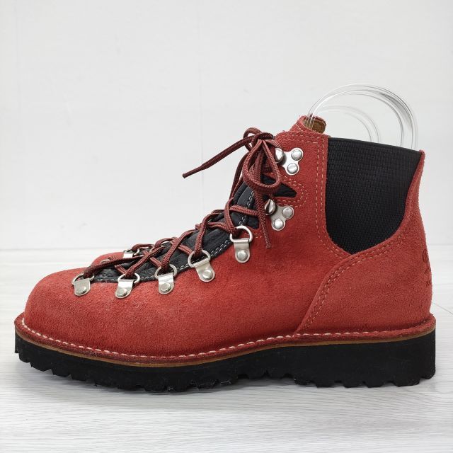 Danner VERTIGO LIGHT マウンテンブーツ サイドゴア スエード トレッキングシューズ サイズ8 ブーツ レッド ダナー 4-0305T F92785_画像2