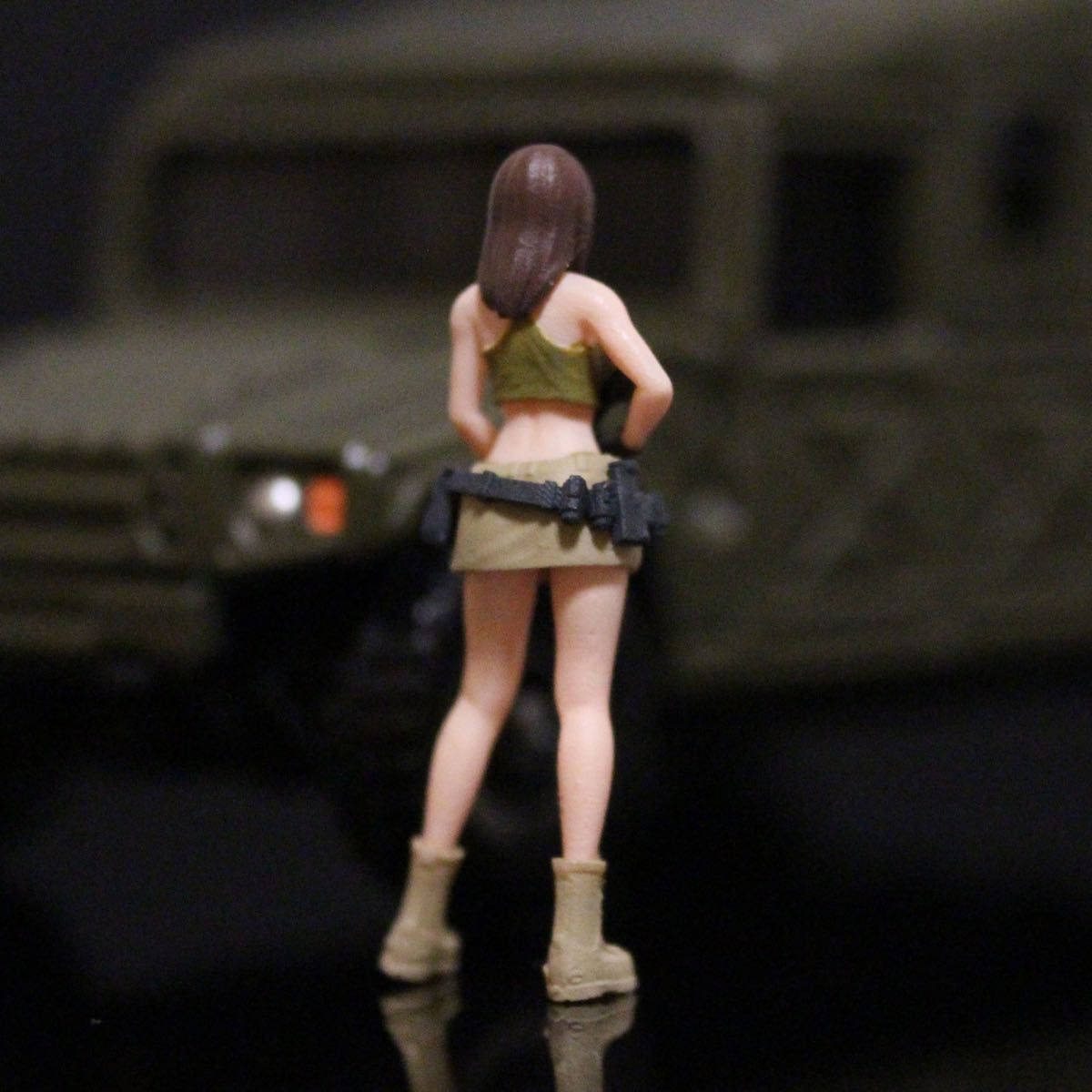 1/64 フィギュア ミリタリー女子 M4A1 1体