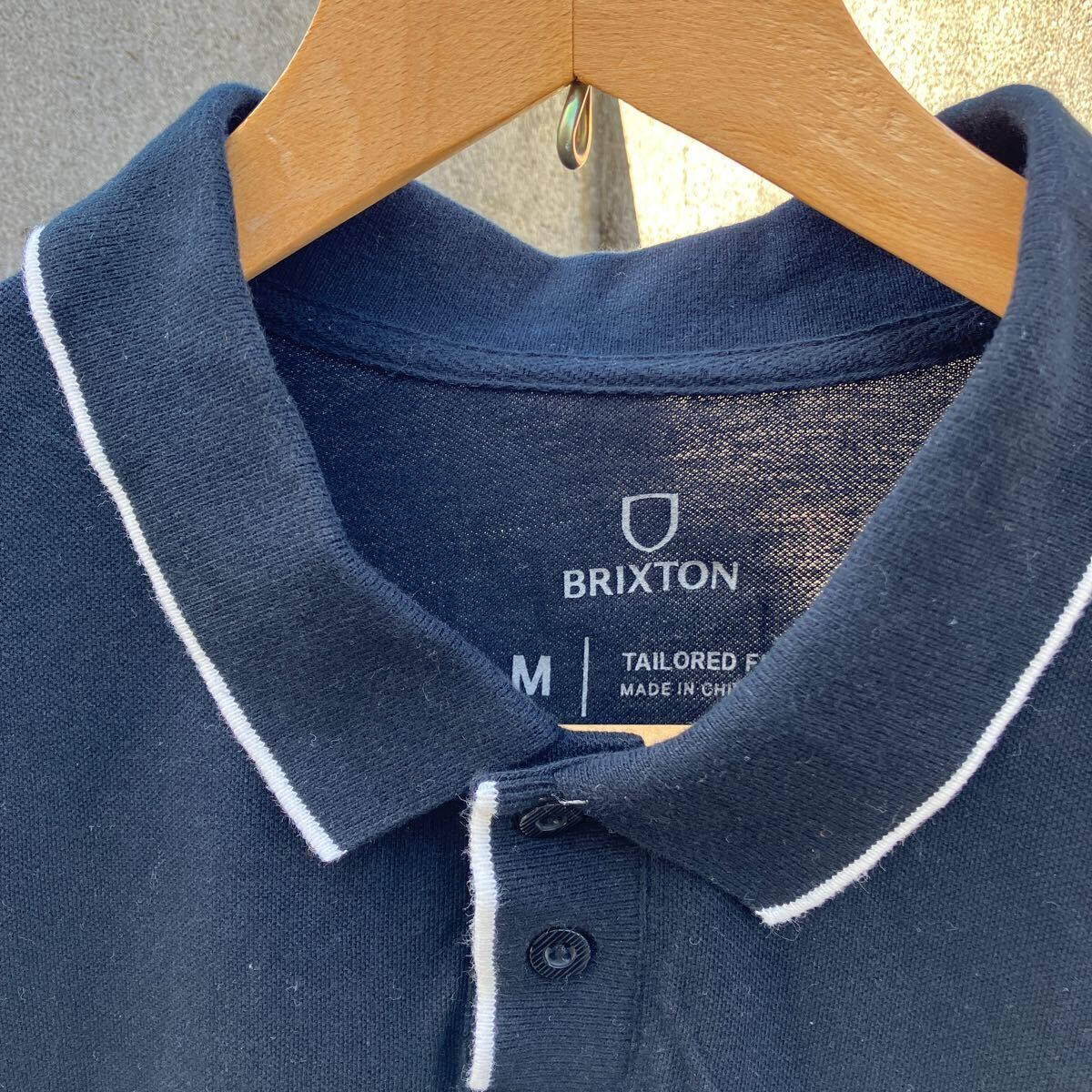 Brixton ポロシャツ 半袖 ブラック 黒 ブリクストン M_画像2