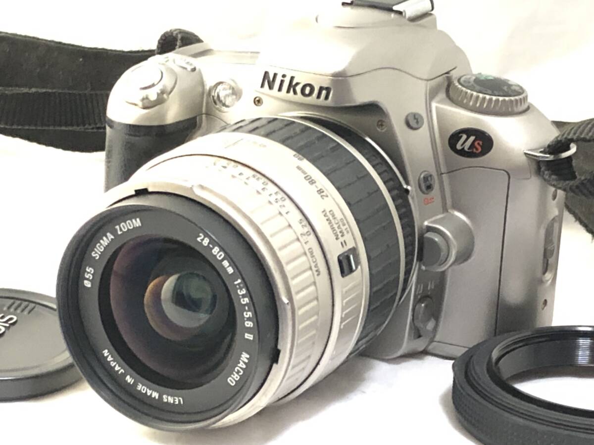 ★実用美品★ ニコン Nikon Us / SIGMA 28-80mm F3.5-5.6 II MACRO #5245_画像1