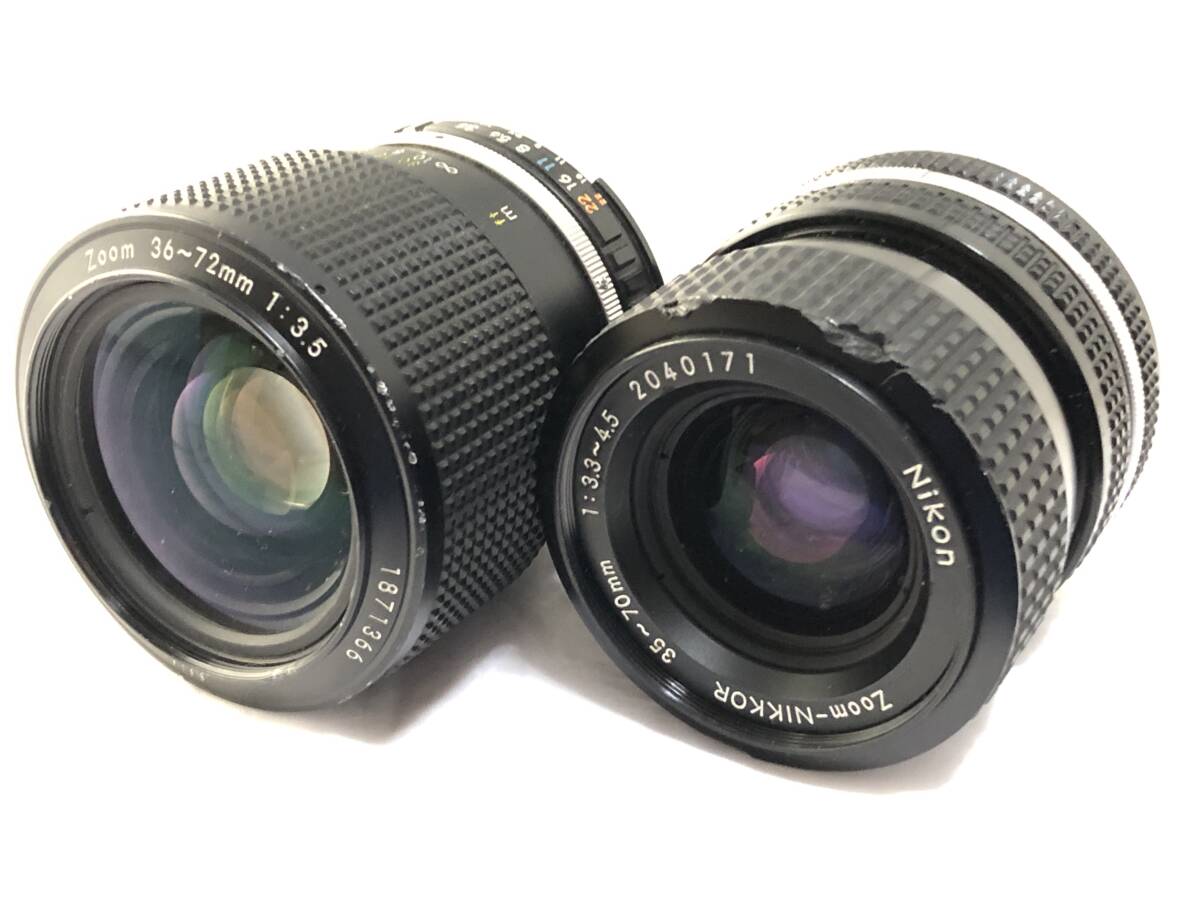 ★実用品★ ニコン Nikon 35-70mm 36-72mm 43-86mm 70-210mm 80-200mm #5279の画像2