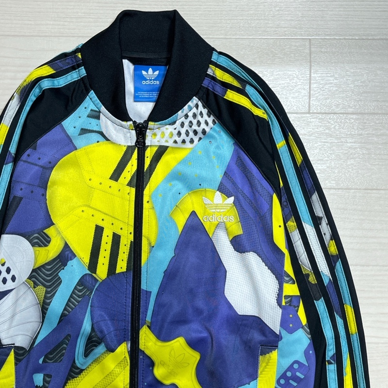 adidas Originals/アディダス オリジナルス/Montage AOP Track Jacket SUPERSTAR Firebird/モンタージュ AOP トラックジャケット/BK5924/L_画像4