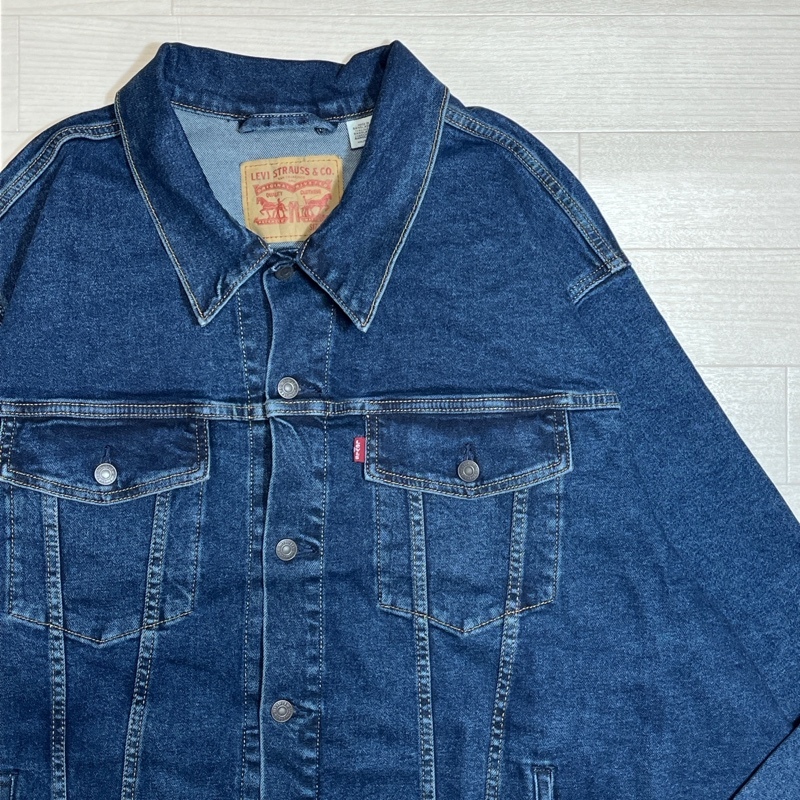 Levi's/リーバイス/3rd Type Denim Trucker Jacket/デニムトラッカージャケット/デニムジャケット/Gジャン/希少4XL/07518-0021/ストレッチ_画像3