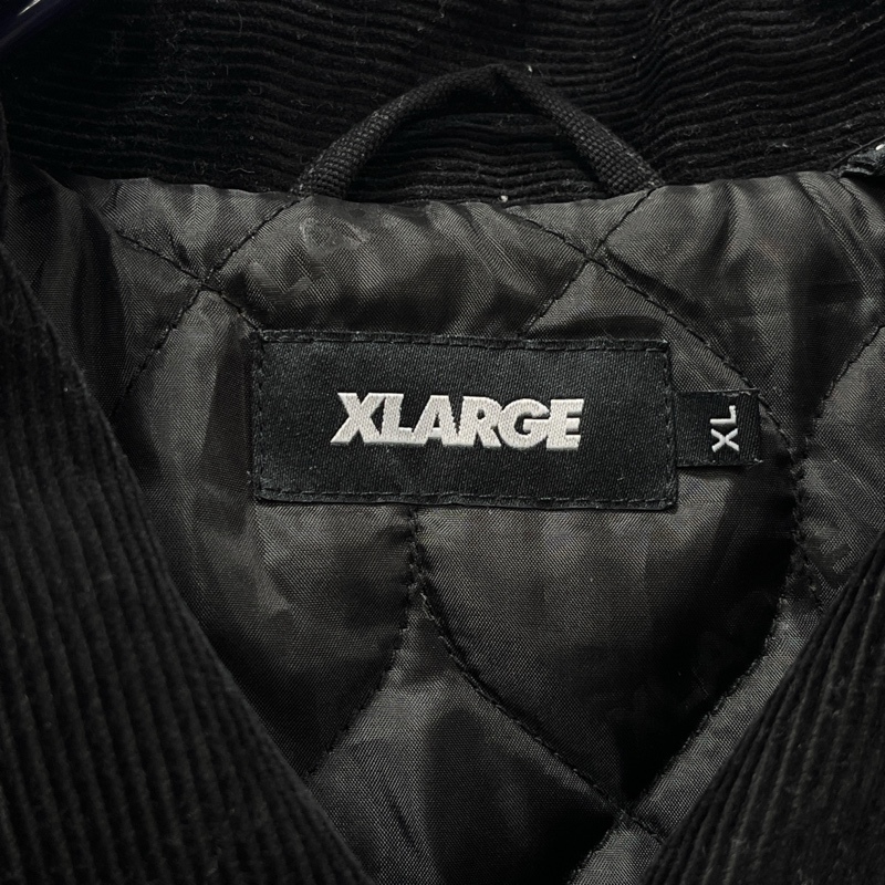 X-LARGE/エクストララージ/OG WORK JACKET/ワークジャケット/両面刺繍/XLサイズ/襟コーデュロイ切り替え/中綿_画像8