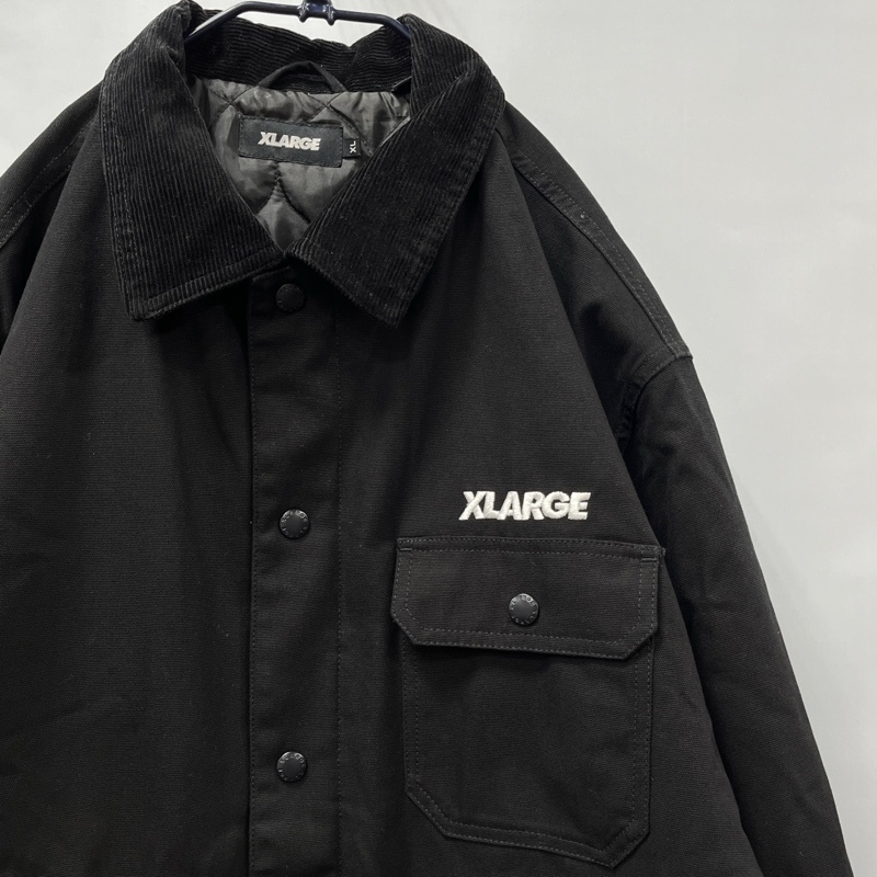 X-LARGE/エクストララージ/OG WORK JACKET/ワークジャケット/両面刺繍/XLサイズ/襟コーデュロイ切り替え/中綿_画像5