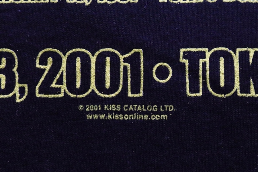 KISS 2001 世界ツアー 日本ツアー THE FAREWELL TOUR バンドTシャツ 黒 M 90's ヴィンテージ_画像4