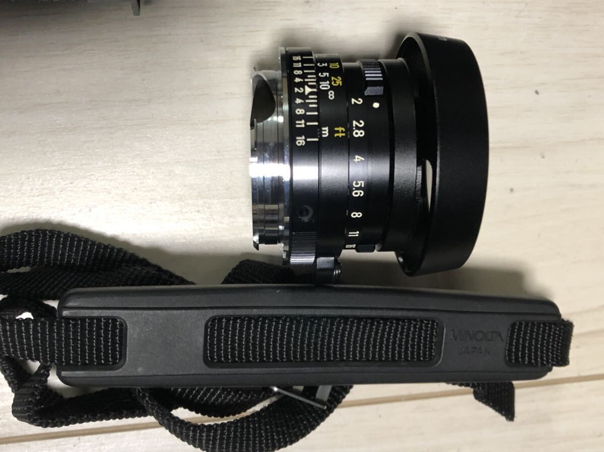 （52） 送料無料 1円スタート Leitz minolta CL MINOLTA M-ROKKOR QF 40mm F2 レンズ フィルム カメラ ミノルタ の画像4