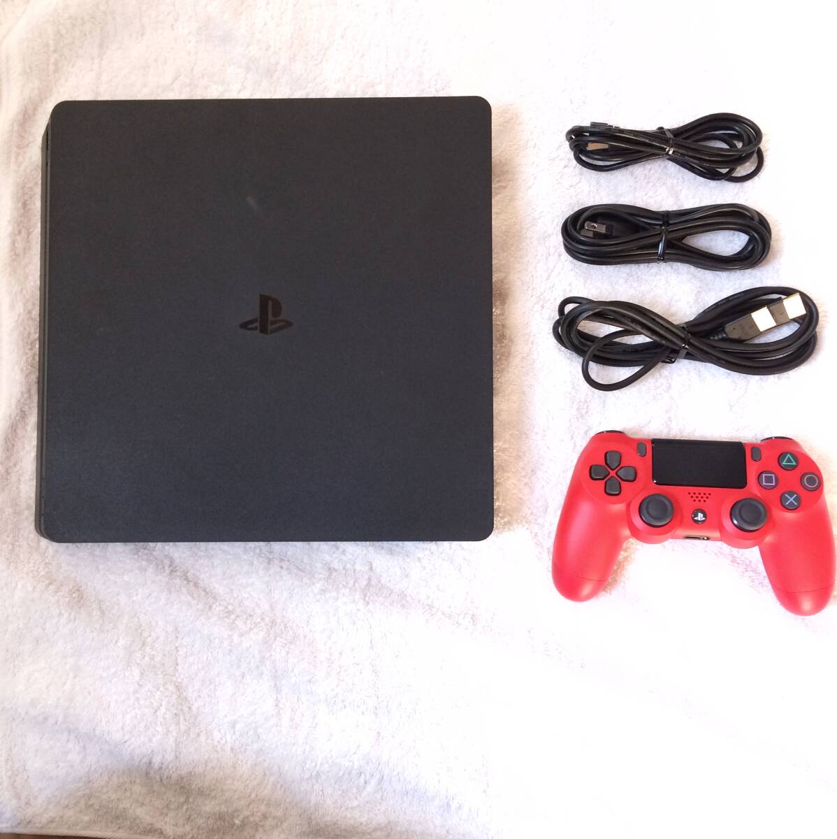 【美品】 ps4本体　ジェット・ブラック500GB CUH-2000A_画像1