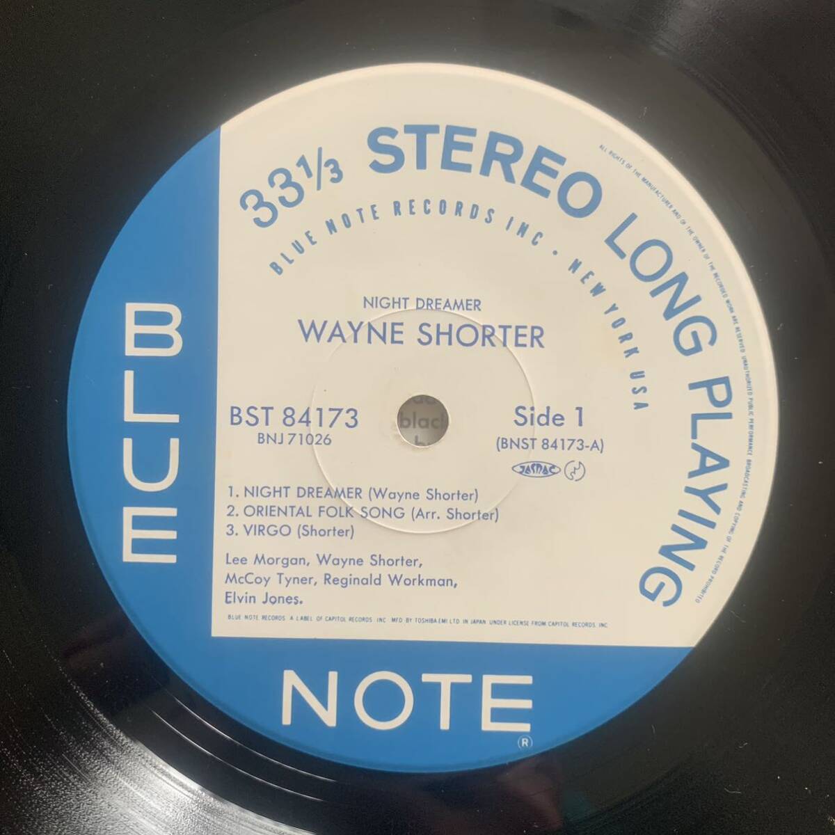 WAYNE SHORTER / NIGHT DREAMER (BLUE NOTE) 国内盤_画像4