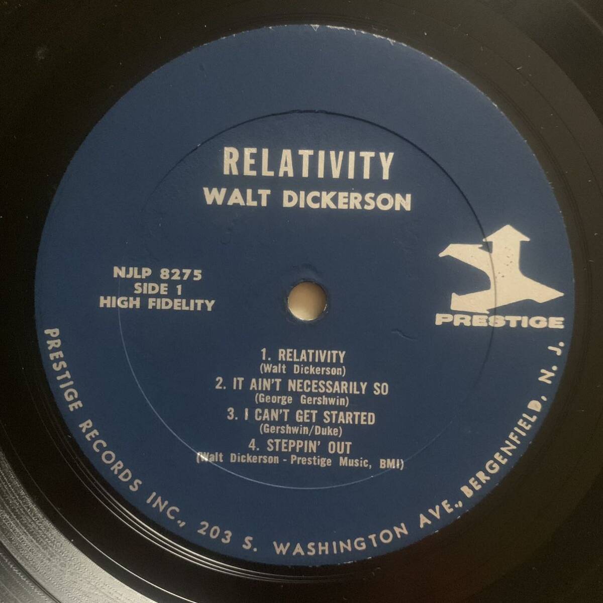 WALT DICKERSON / RELATIVITY (NEW JAZZ) VAN GELDER刻印 - シュリンク付_画像3