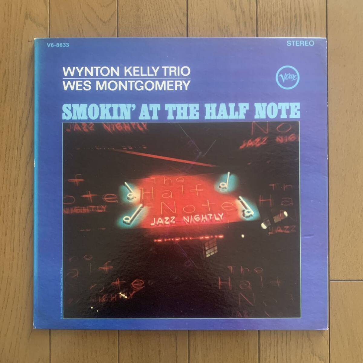 WYNTON KELLY TRIO - WES MONTGOMERY / Smokin' At The Half Note (VERVE) VAN GELDER刻印 - stereo - 美盤 - オリジナル_画像1