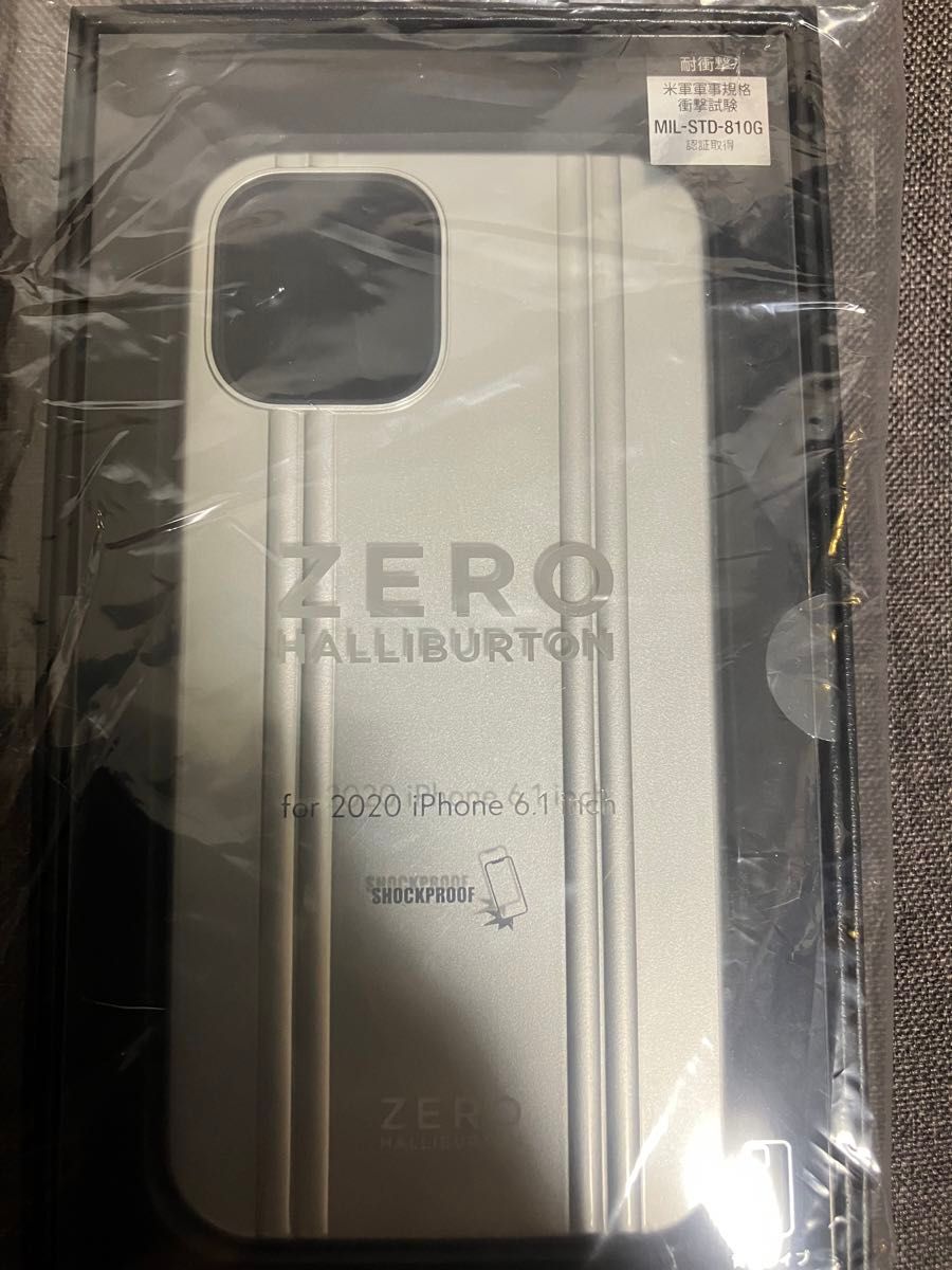 【新品未使用】ゼロハリバートン　ゼロハリ iPhone12/12pro ケース