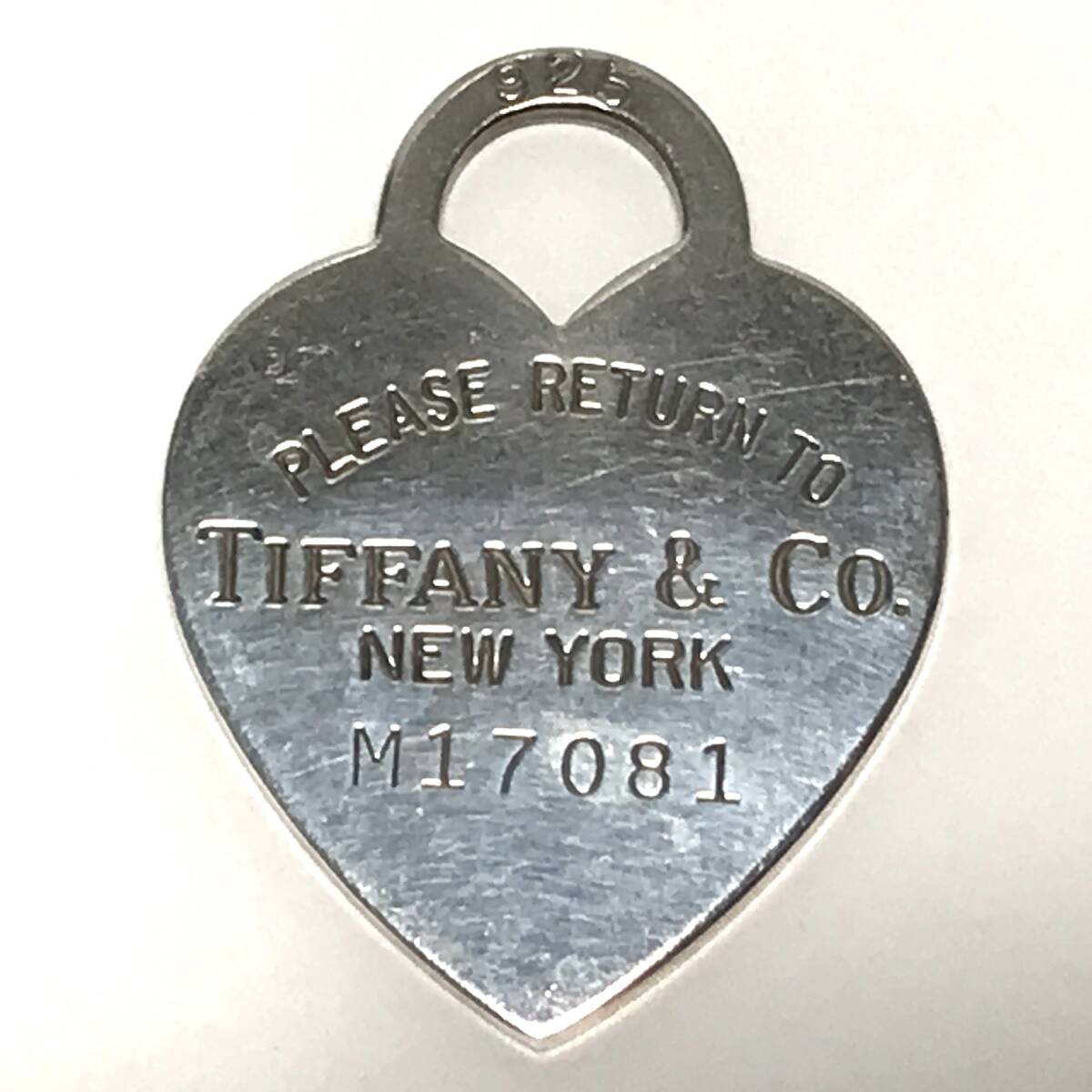 TIFFANY & Co.　ティファニー　リターントゥ　ハート　チャーム　シルバー　925　ペンダントトップ　アクセサリー_画像6