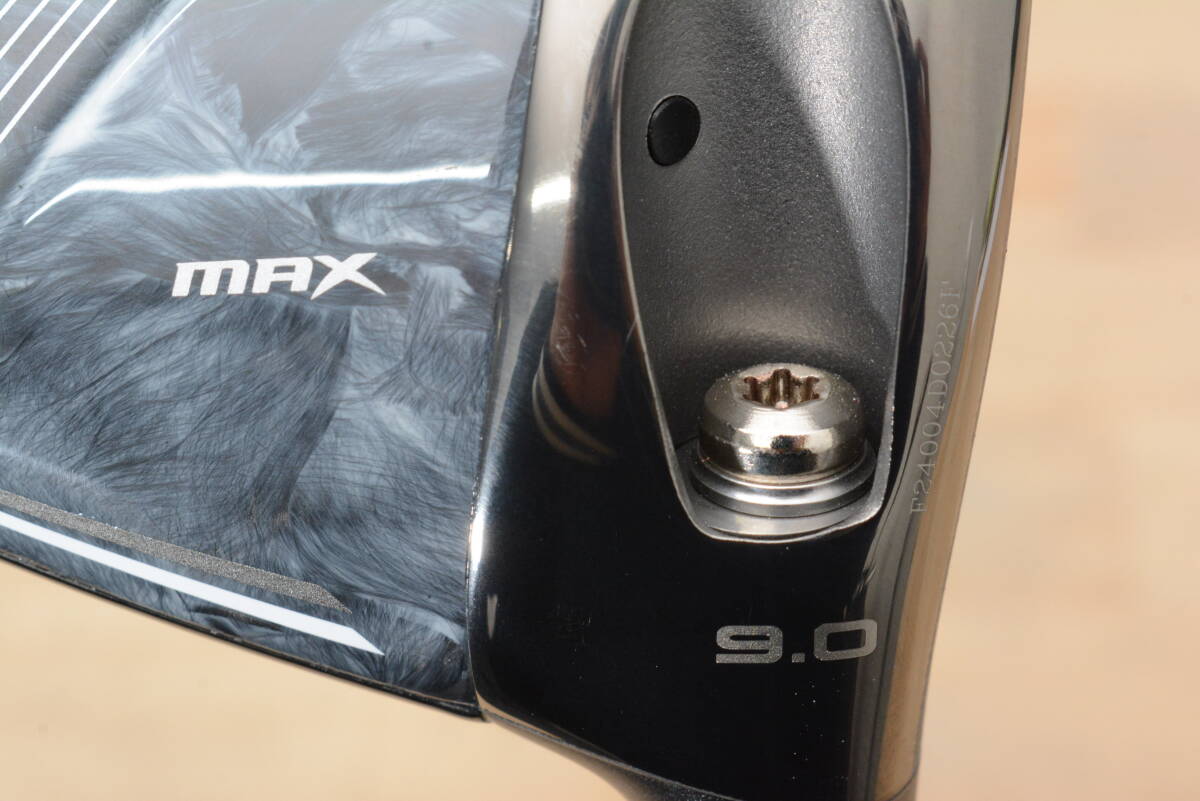 【美品 人気モデル】キャロウェイ パラダイム Ai SMOKE MAX 2024年 ドライバー 9.0° TENSEI 50 フレックスS PARADYM スモーク テンセイ DRの画像2