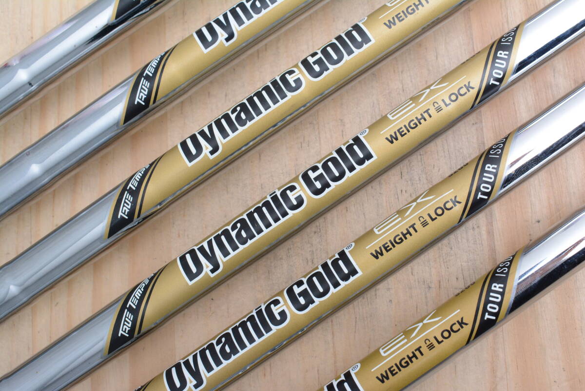 ★売切り【人気モデル】テーラーメイド P770 2023 アイアン 5～PW 6本セット Dynamic Gold EX TOUR ISSUE フレックスS200 ツアーイシューの画像7