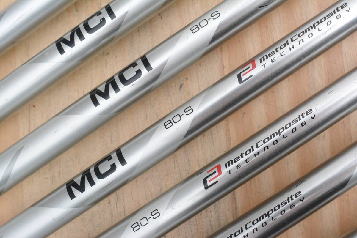 【程度良好 人気モデル】バルド BALDO FORGED CM アイアンセット 5～GW 7本セット MCI SILVER 80 フレックスS フォージド MCIシルバーの画像7