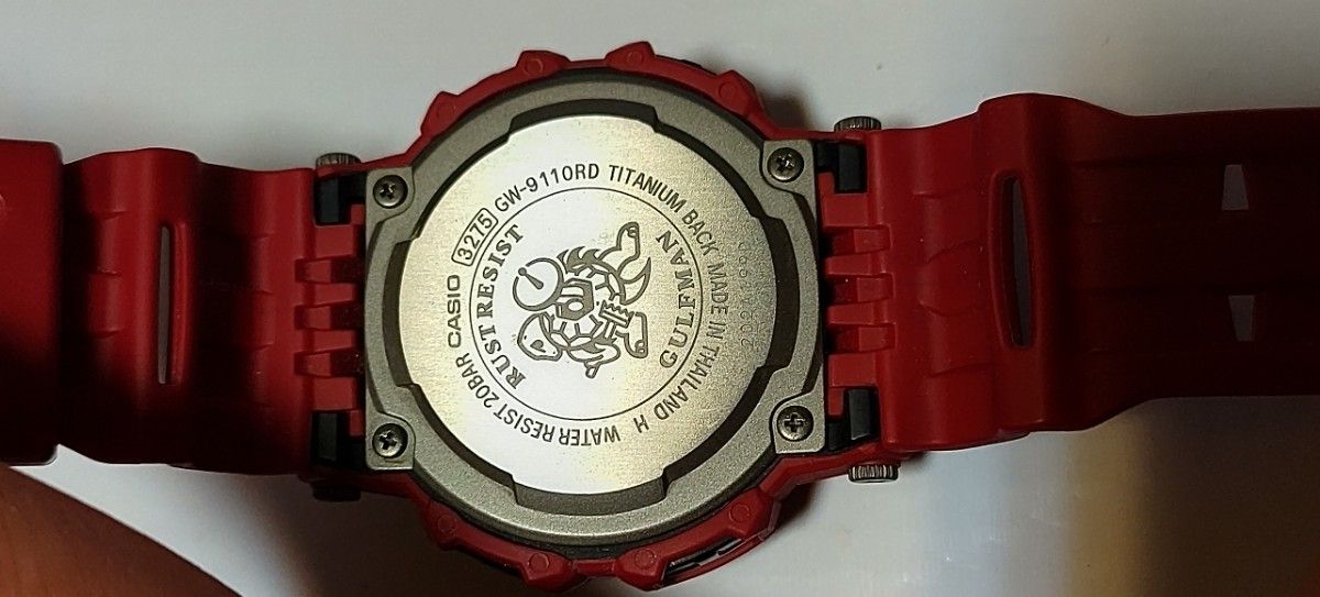 G-SHOCK GW-9110RD-4JF メン・イン・レスキュー・レッド 電波 G-SHOCK GW-9110RD-4JF メン・イン・レスキュー・レッド 電波