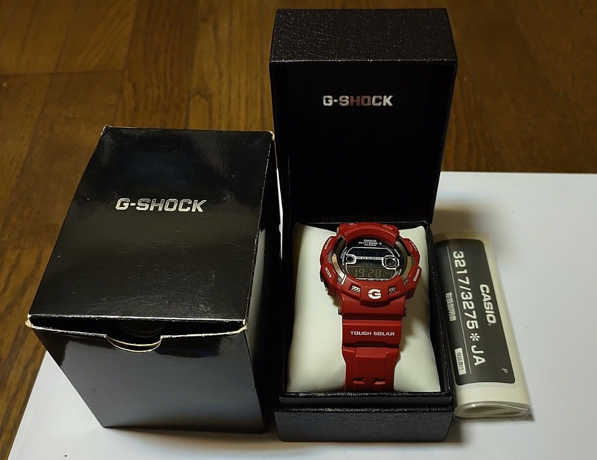 G-SHOCK GW-9110RD-4JF メン・イン・レスキュー・レッド 電波 G-SHOCK GW-9110RD-4JF メン・イン・レスキュー・レッド 電波
