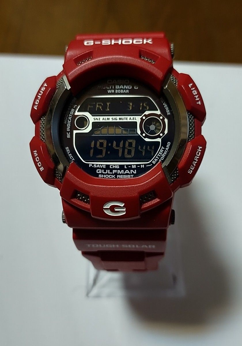 G-SHOCK GW-9110RD-4JF メン・イン・レスキュー・レッド 電波 G-SHOCK GW-9110RD-4JF メン・イン・レスキュー・レッド 電波