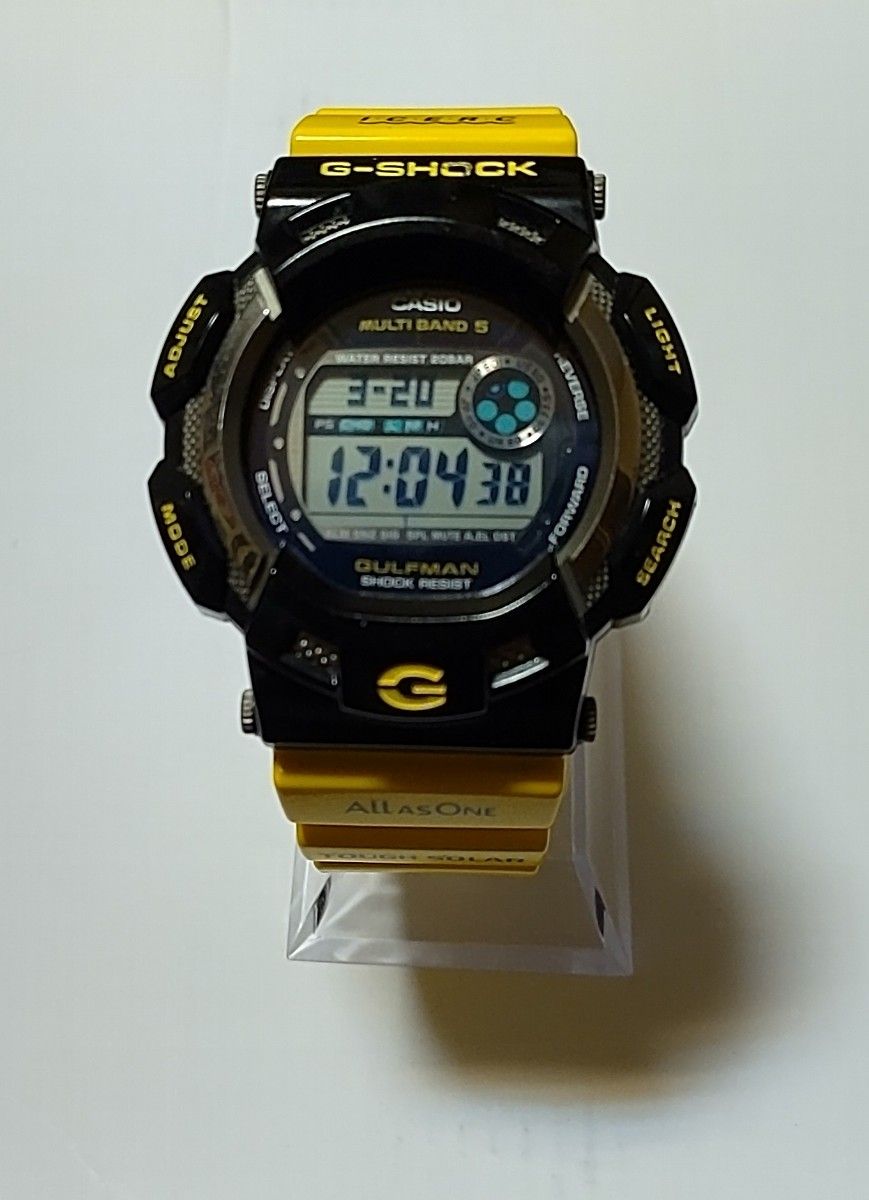 CASIO G-SHOCK GW-9102K-1JR イルカ・クジラ2009　電波ソーラー　ガルフマン