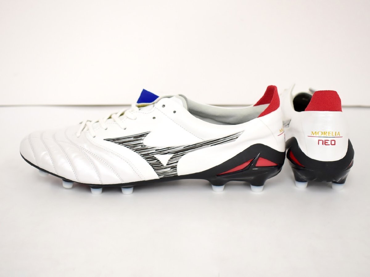 ミズノ MIZUNO サッカースパイク モレリアNEO4 JAPAN P1GA233009 29.5cm 巾着 箱付き 未使用 2403LS417の画像3