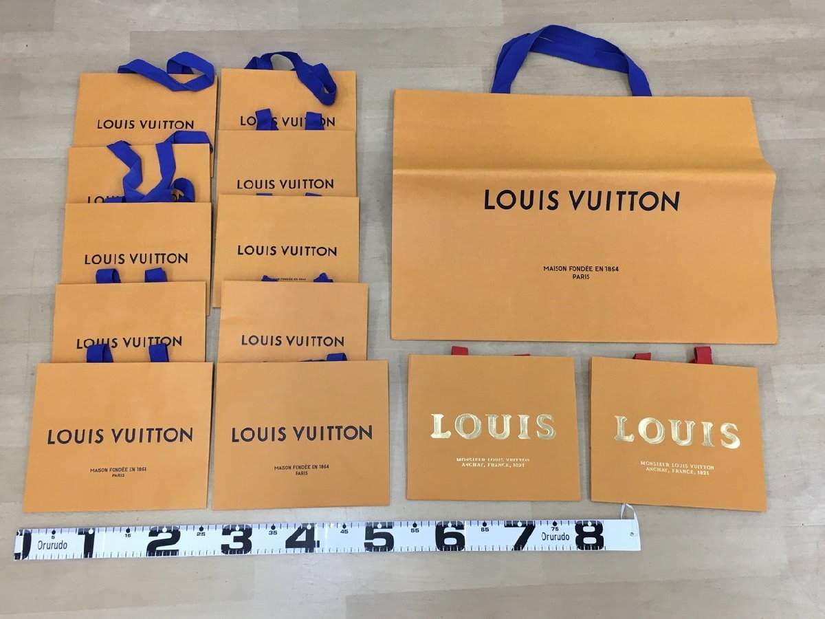 ルイヴィトン LOUIS VUITTON ショッパー大量まとめセット 紙袋 空き箱 空箱 2402LS223の画像5