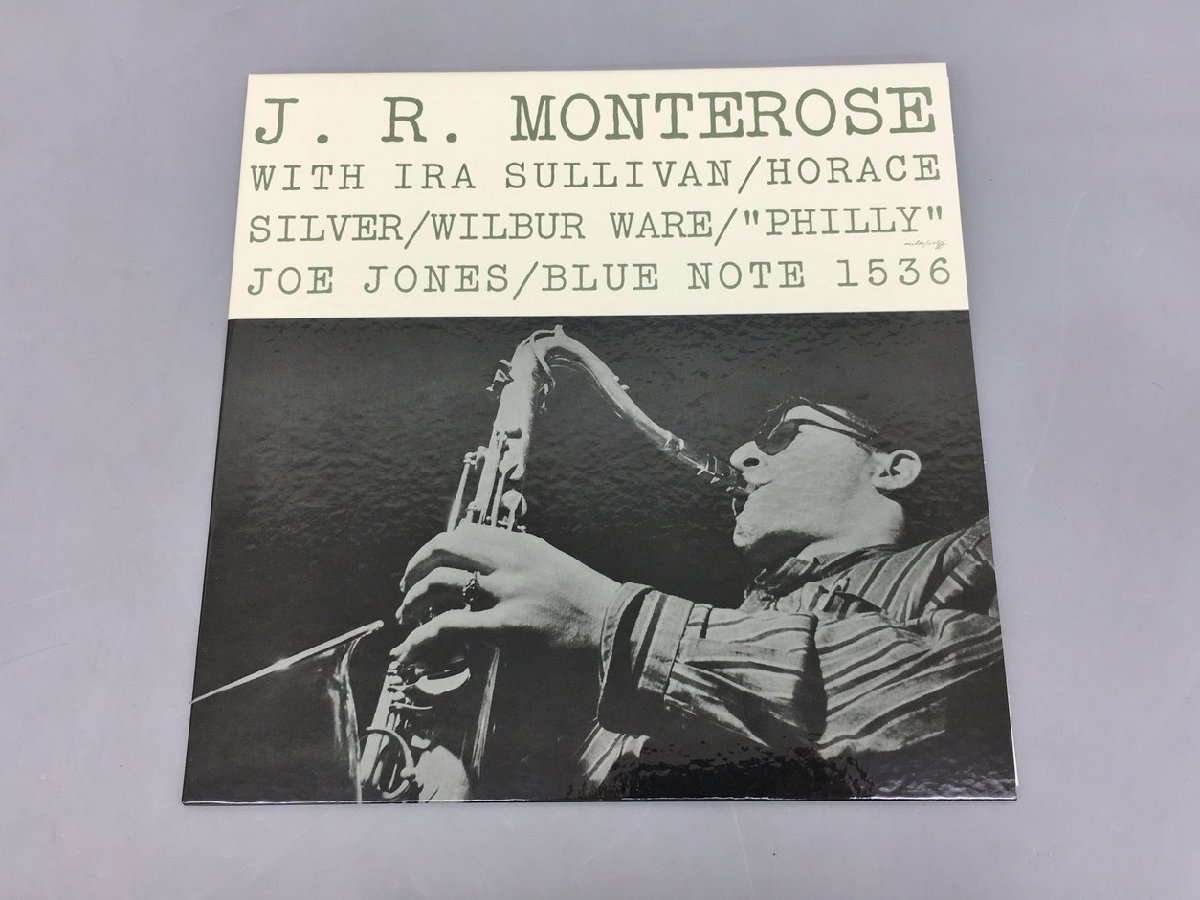 J.R. Monterose BLUE NOTE 1536 LPレコードジャケット ライナーのみ 2402LO135の画像1