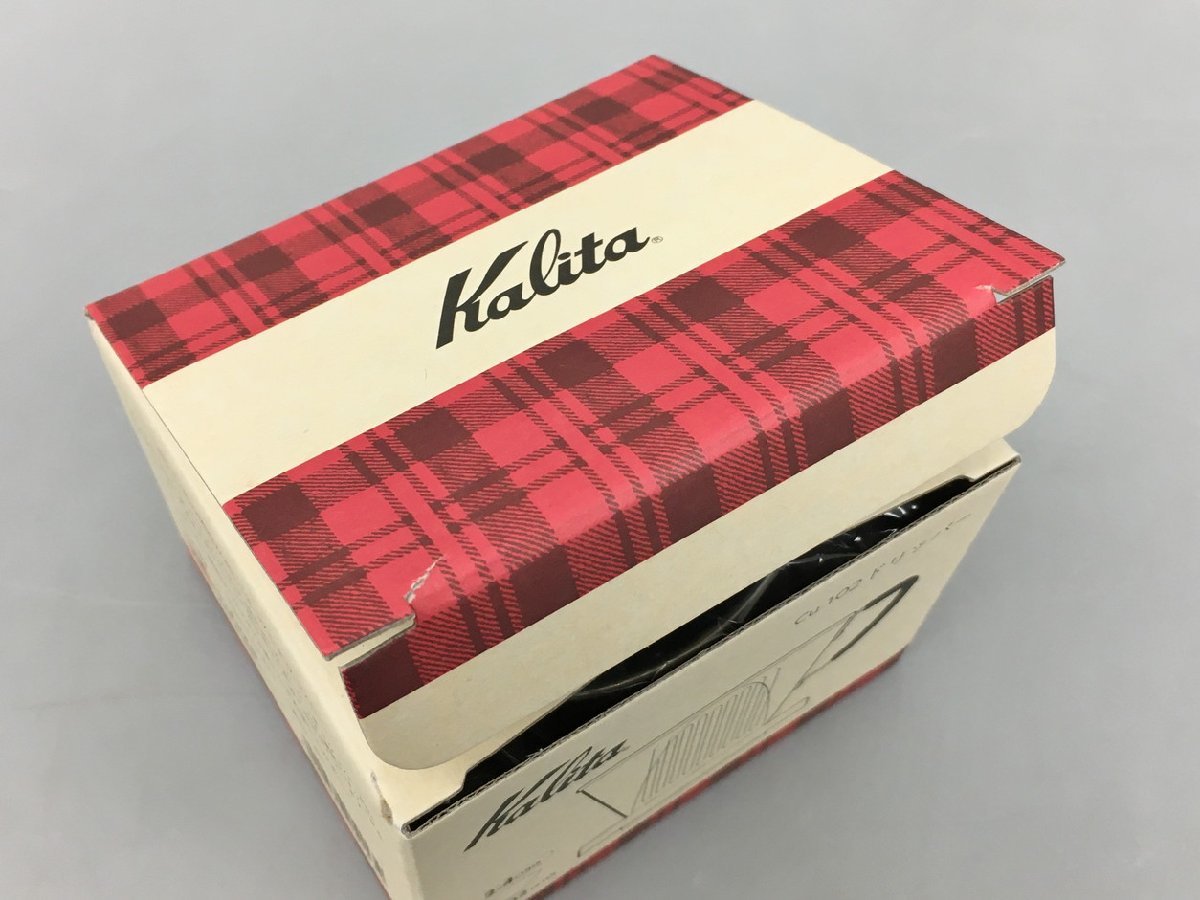 カリタ kalita コーヒードリッパー Cu 102 ドリッパー カリタ102濾紙用 2-4CUPS 本体銅製 未使用 2402LT223_画像7