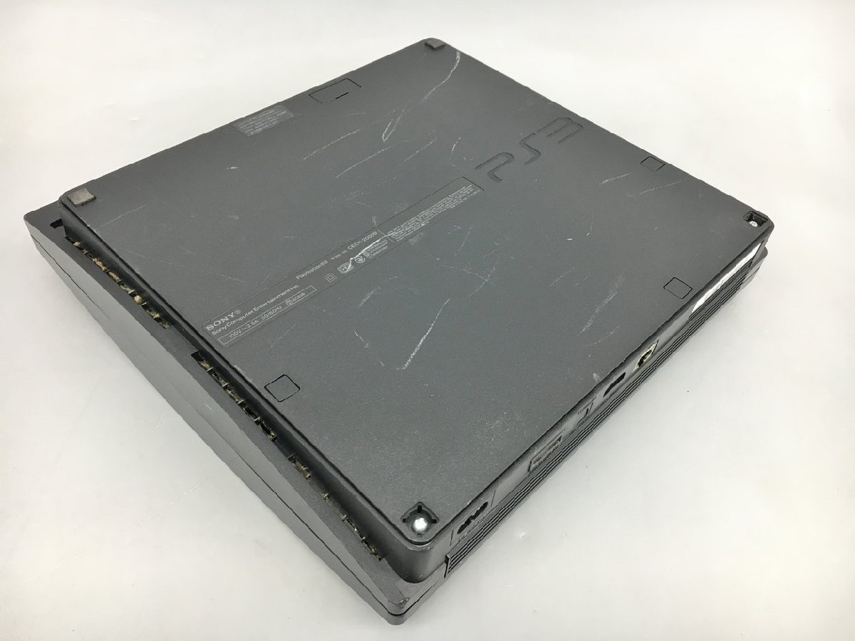 ゲームハード PS3 CECH-2000B PlayStation3 本体のみ 250GB チャコール・ブラック SONY ジャンク 2312LO170の画像2