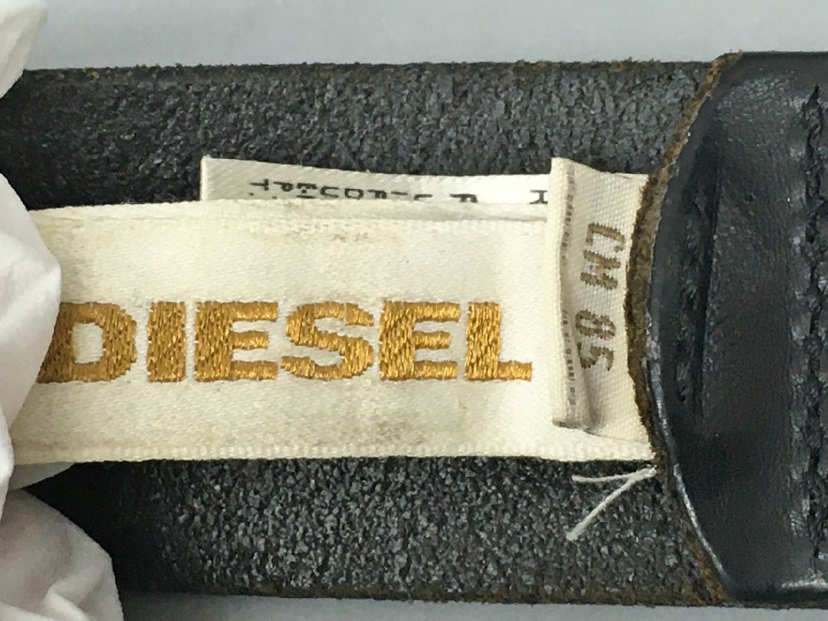 ディーゼル DIESEL ベルト RN93243 CA25594 ブラック 牛革 レザー メンズ 2403LS335_画像5