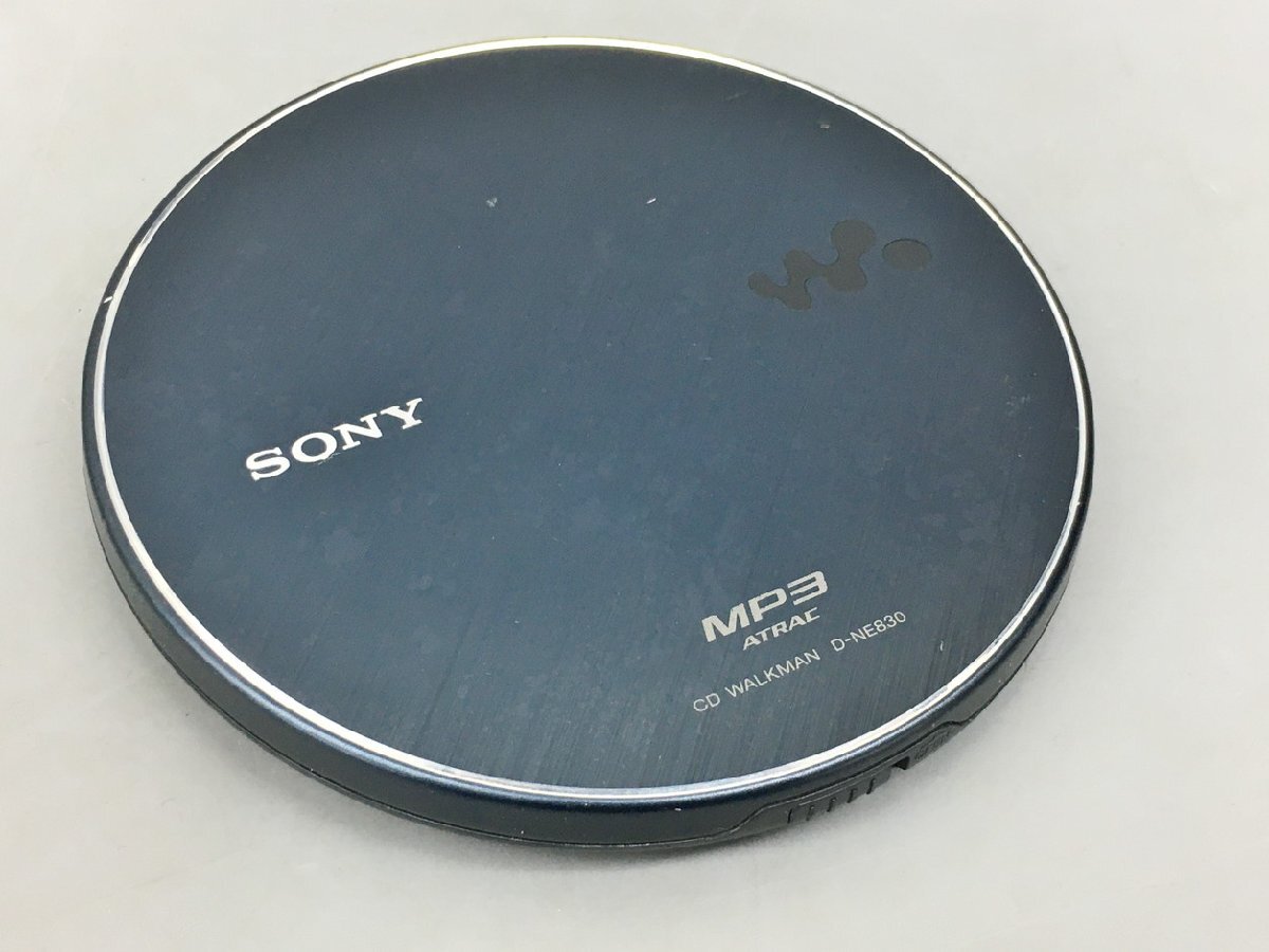  portable CD player Walkman WALKMAN D-NE830 earphone lack of Sony SONY 2403LS434