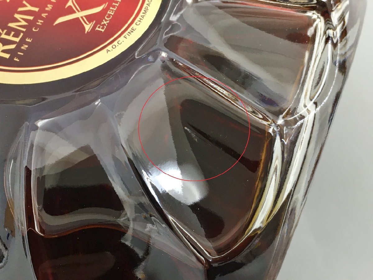 レミーマルタン REMY MARTIN コニャックブランデー 700ml 40% フランス X.O. EXCELLENCE エクセレンス 未開栓 2403LR153の画像9