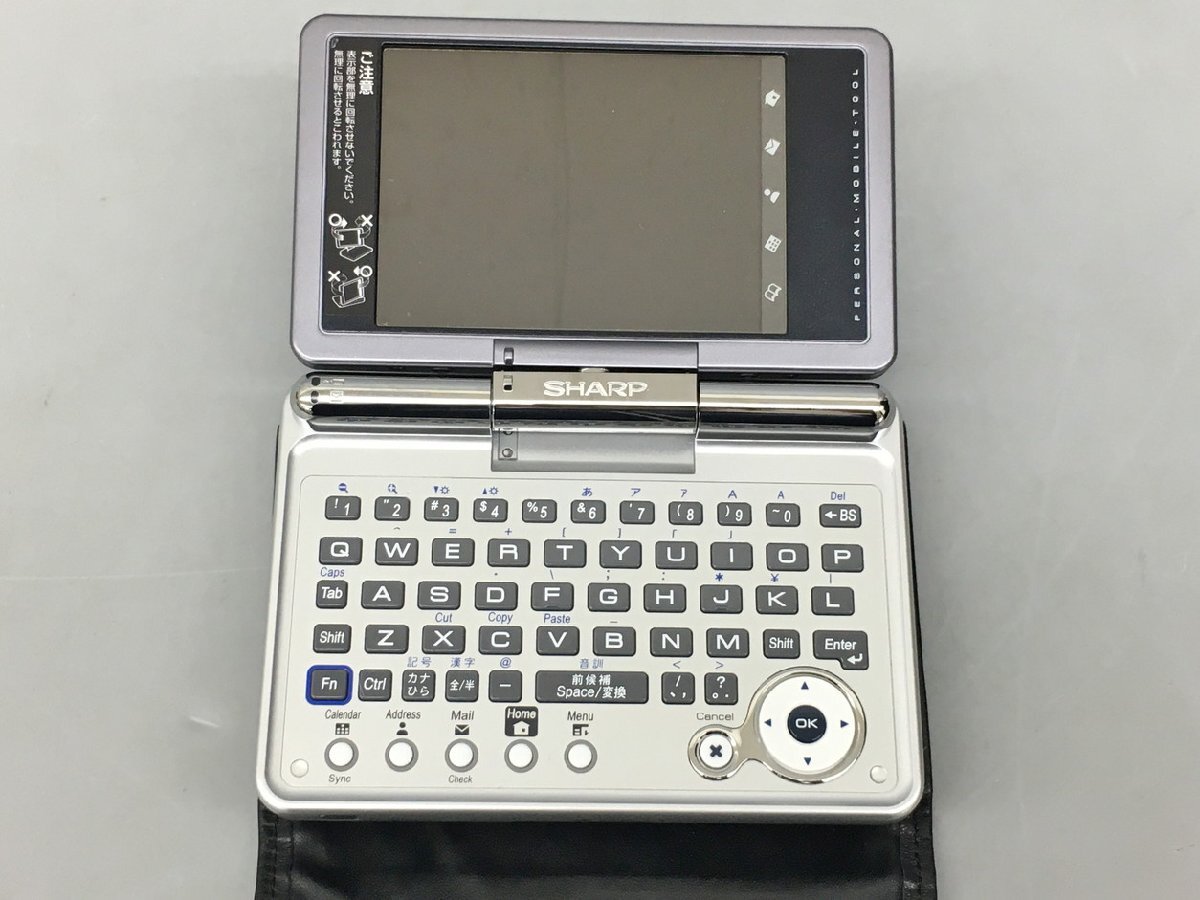 Zaurus SL-C1000 SHARP パーソナルモバイルツール 美品 2403LO162の画像3