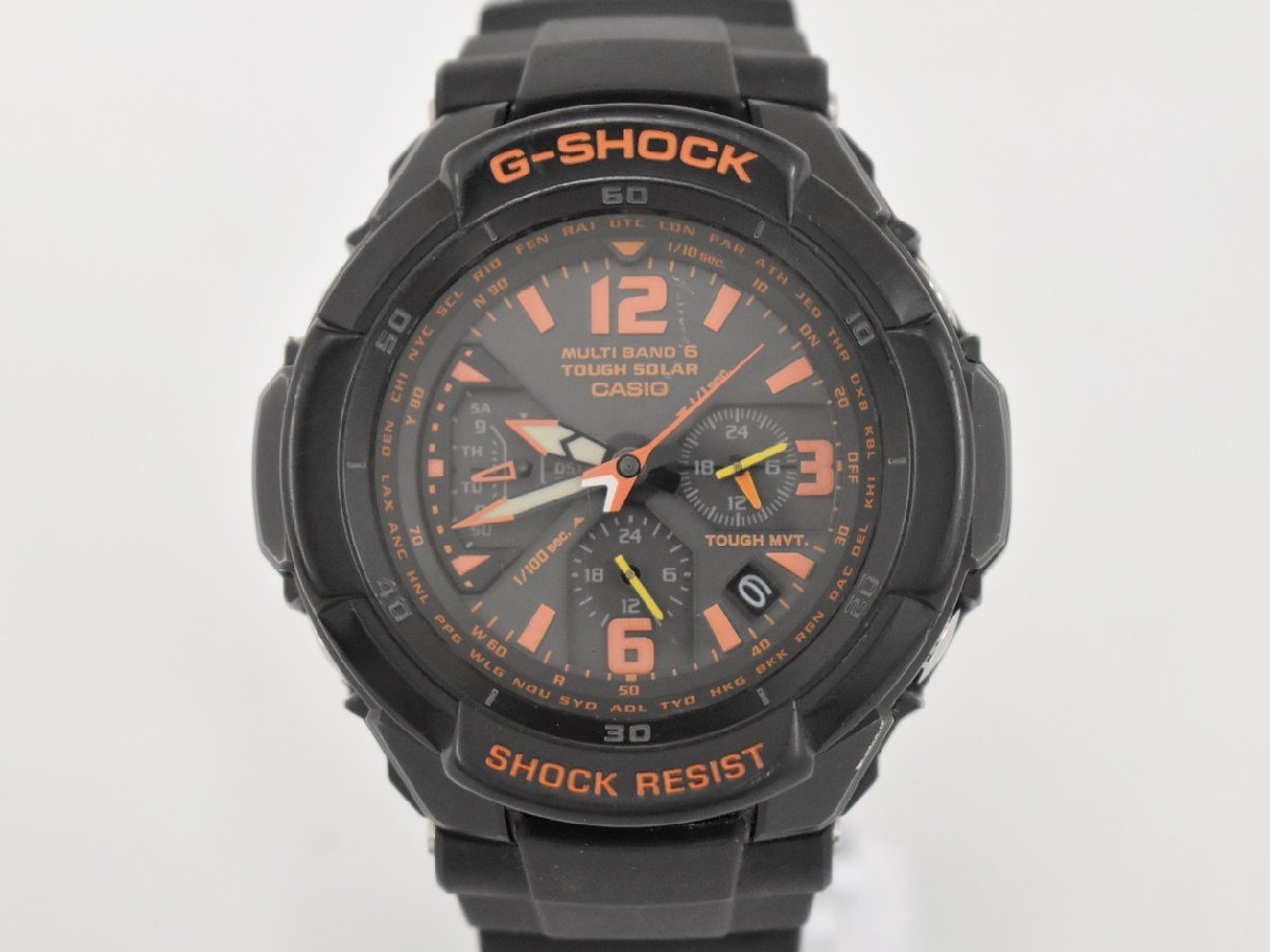 カシオ CASIO 腕時計 G-SHOCK MASTER OF G GRAVITYMASTER GW-3000B-1AJF 5121 メンズ クォーツ 樹脂／SS 20BAR タフソーラー 2402LS007_画像3