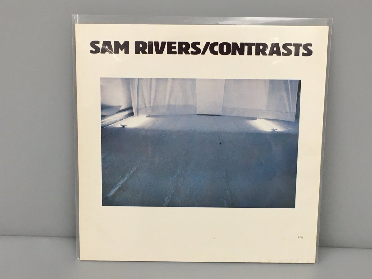 LPレコード Contrasts Sam Rivers ECM 1162 ドイツ 2403LO140_画像1