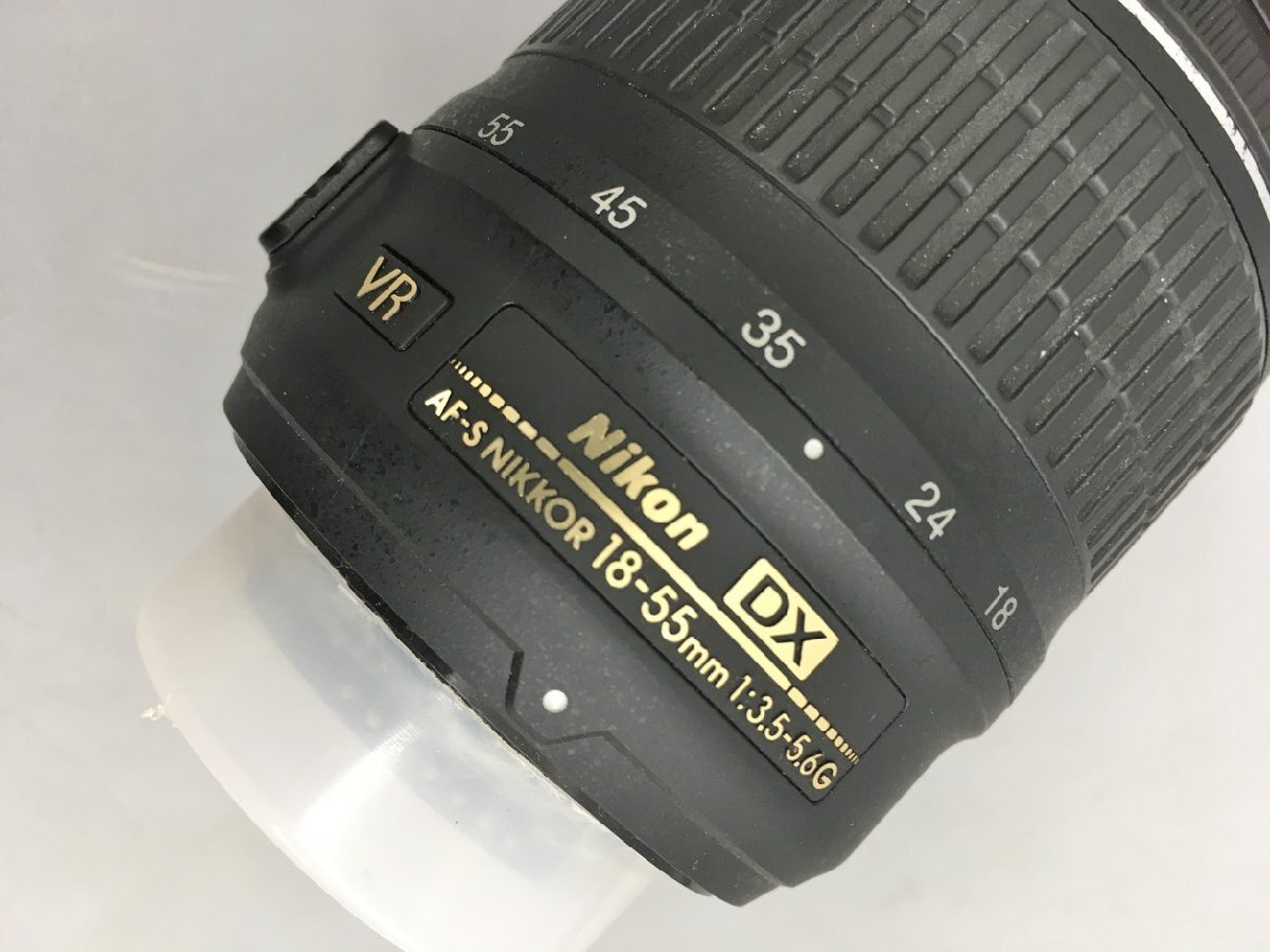 ニコン NIKON カメラレンズ AF-S DX NIKKOR 18-55mm F:3.5-5.6 G VR ジャンク 2403LS385_画像6
