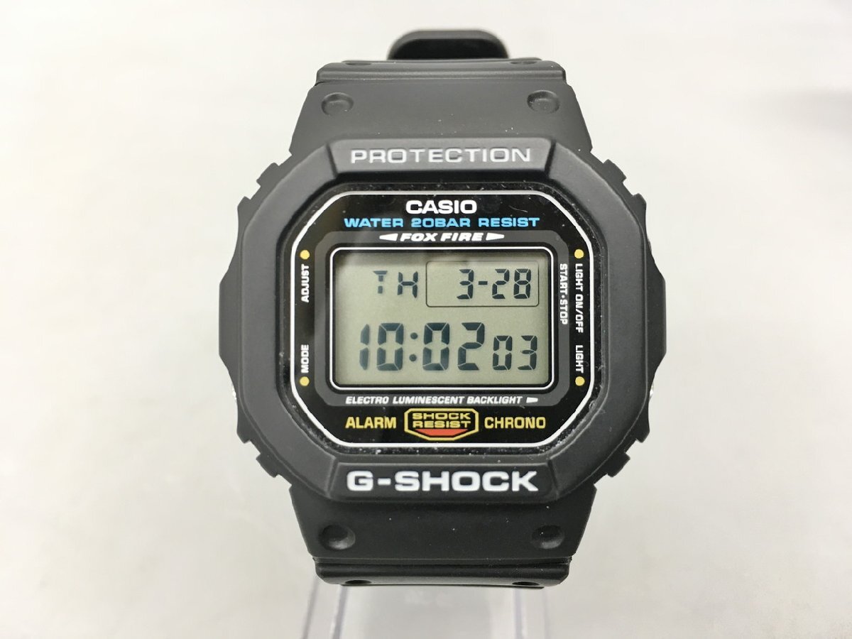 カシオ CASIO 腕時計 G-SHOCK DW-5600E メンズ クォーツ 美品 2403LS400の画像3