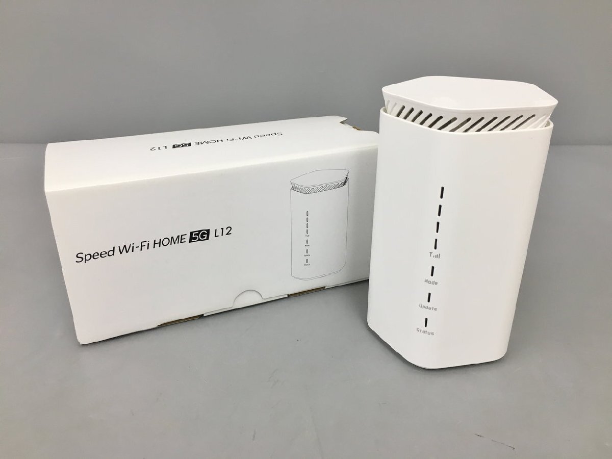  Home router SPEED Wi-Fi HOME 5G L12e- You au NAR2 2403LT224