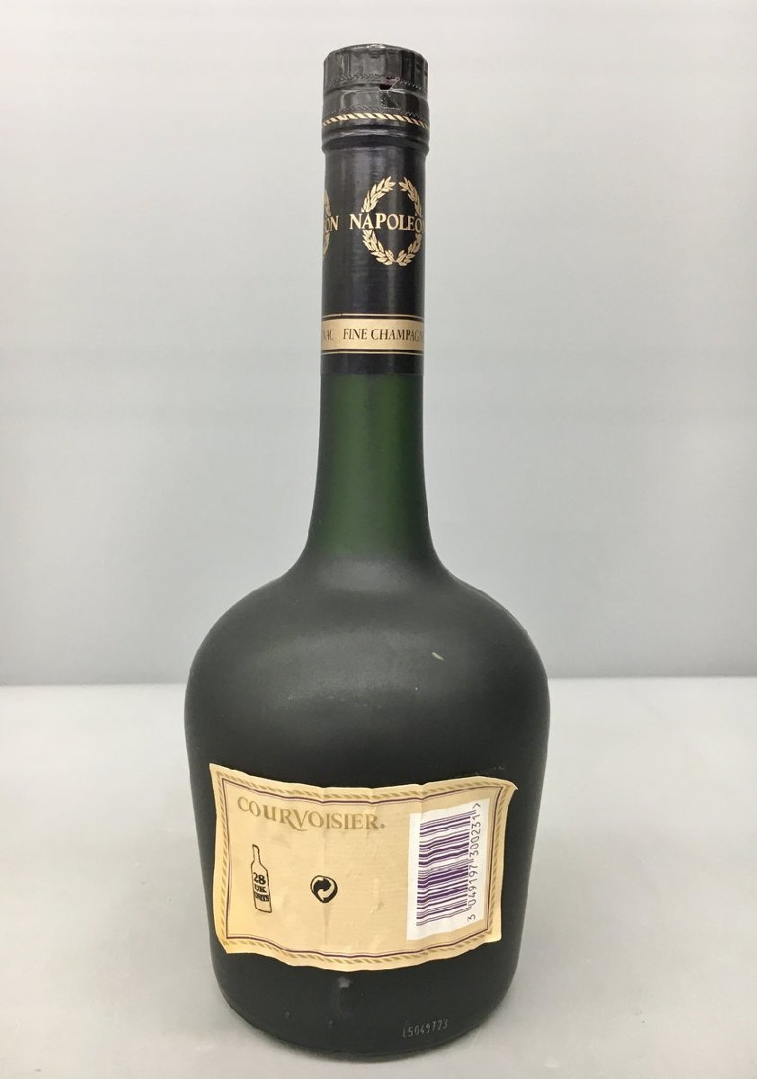 クルボアジェ Courvoisier コニャックブランデー 700ml 40% フランス ナポレオン Napoleon グリーンボトル 未開栓 2403LR035_画像2