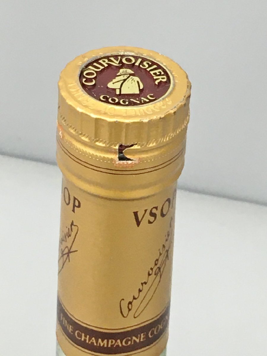 クルボアジェ Courvoisier コニャックブランデー 1000ml フランス V.S.O.P. 未開栓 2403LR033の画像5