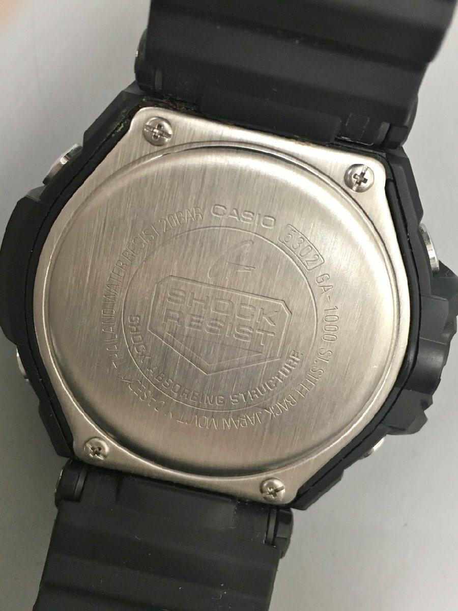 カシオ 腕時計 GA-1000 メンズ クオーツ ステンレススチール G-SHOCK 箱付き 2403LS182_画像4