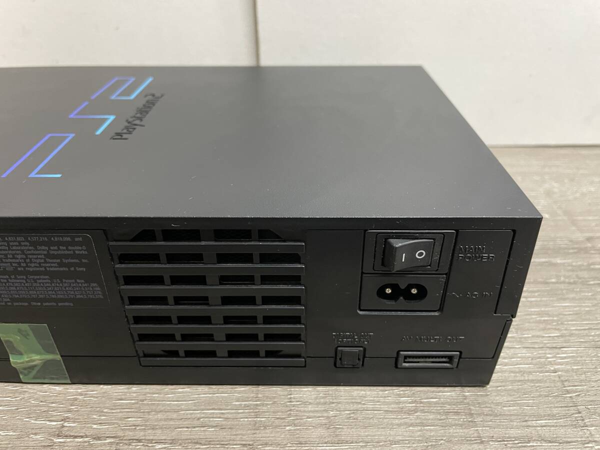 ☆ PS2 ☆ プレイステーション2 SCPH-15000 動作品 本体 コントローラー ケーブル 付属 Playstation2 デュアルショック2 SONY 2974の画像8